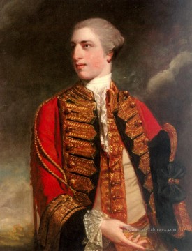 Portrait de Charles Fitzroy Joshua Reynolds Peinture à l'huile